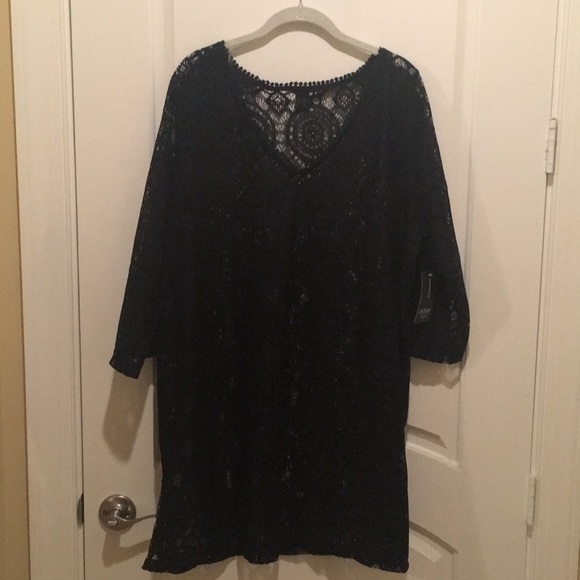 a.n.a Other - Black Lace Swim Cover-up🌸👙